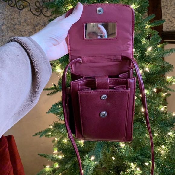 Burgundy bag in good condition - Picture 5 of 6